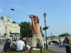 Richmond drinking in the sun (Custom).JPG