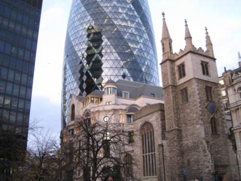 Gherkin and Yacht Club
