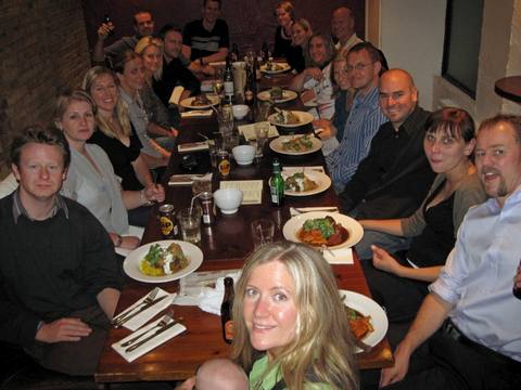 Tans and Grant's Leaving Dinner