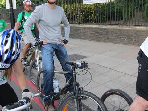Charity Bike Ride Around London City